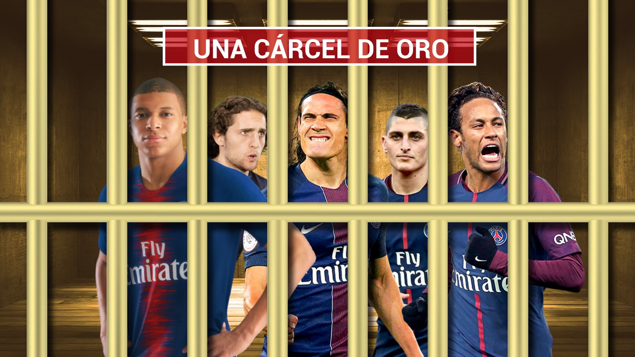 Mbappe, en la 'prisión dorada' del PSG