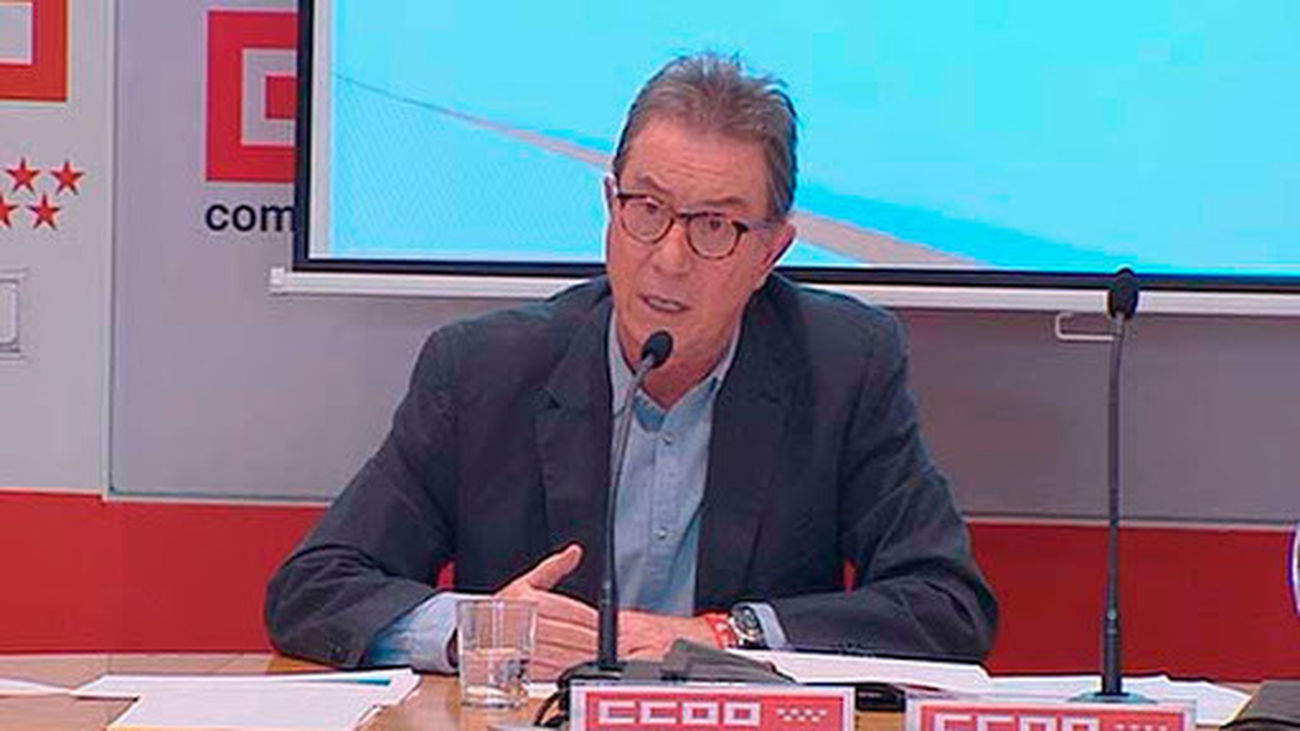 Jaime Cedrún, secretario general de CCOO Madrid