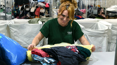 El Molar recoge más de 24 toneladas de textil recuperado para fines sociales