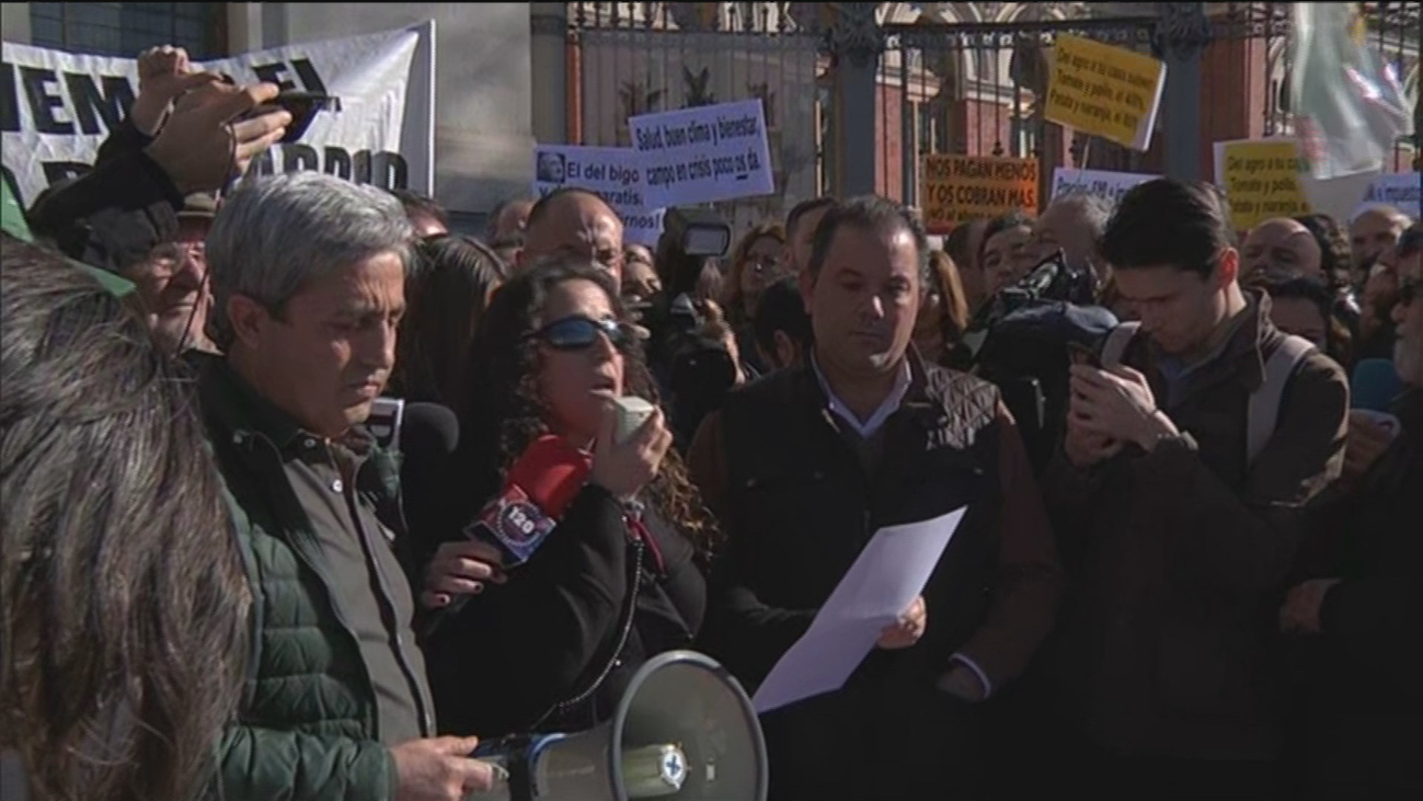 Los agricultores toman Madrid pidiendo un futuro para el sector del campo