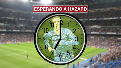 Hazard vuelve 72 días después para la Copa del Rey