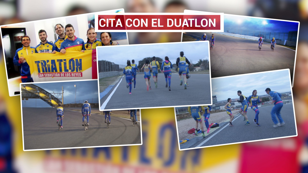 Un duatlón muy especial en el Circuito del Jarama
