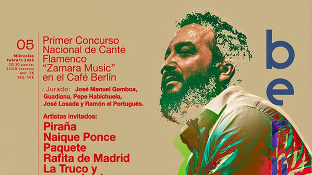 Entrevista a José  Losada, Director del I Concurso Nacional de Cante Flamenco “Zamara Music”en el Café Berlín de Madrid