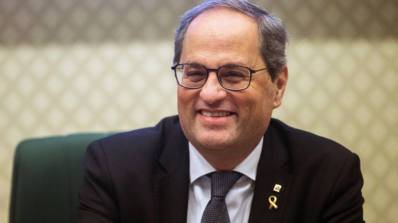 El PP se querella contra Torra la víspera de la reunión del presidente catalán con Pedro Sánchez