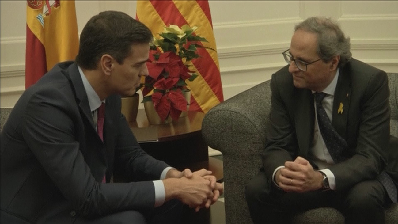 Sánchez se reúne con Torra con diálogo pero sin expectativa de acuerdo