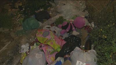 Denuncian un descampado que se ha convertido en un nido de delincuencia en Vallecas