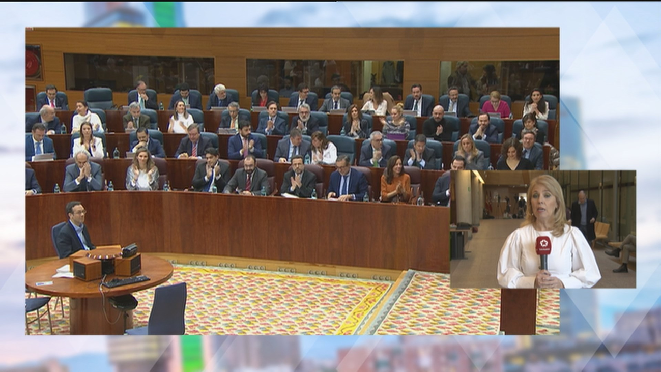 Nuevo rifirrafe por el 'pin parental' entre Ayuso y Monasterio en la Asamblea de Madrid