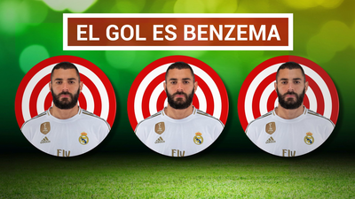 Los delanteros del Real Madrid dejan solo a Benzema