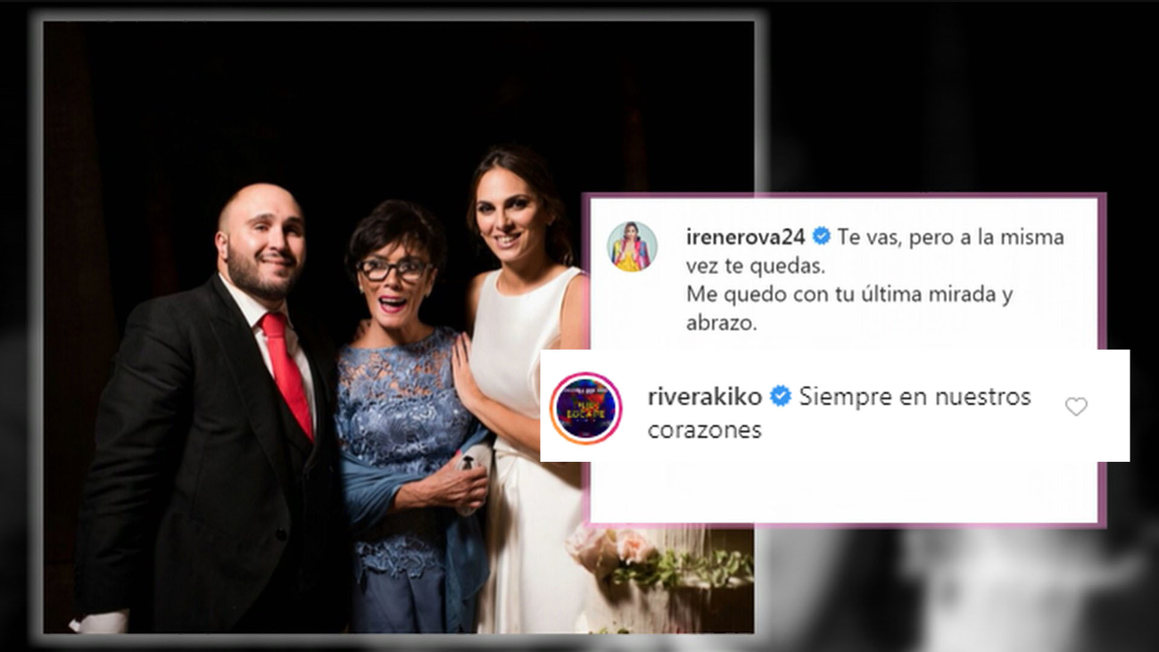 El último adiós de Irene Rosales a su madre: “Ahora serás mi estrella”
