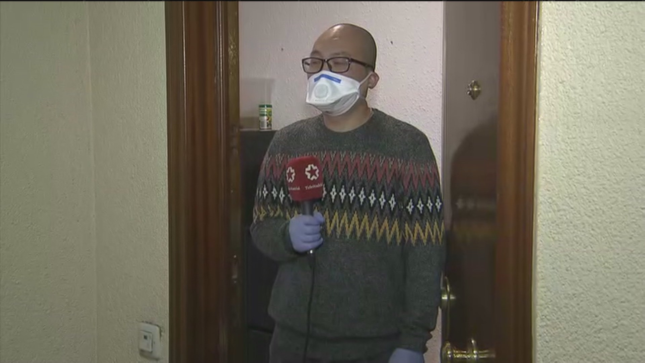 Andrés, un chino en cuarentena en Alcorcón: "No queremos traer nada malo a España"