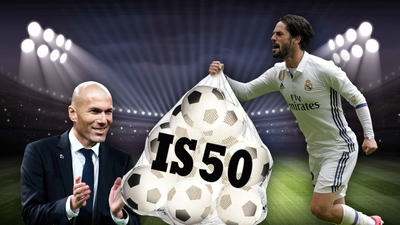 Isco aprovecha sus oportunidades y alcanza los 50 goles