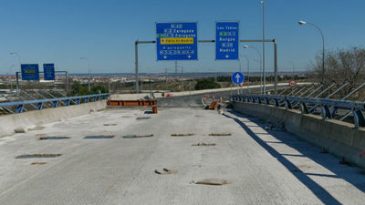 Afecciones al tráfico hasta junio en el enlace de la M-40 y la M-607