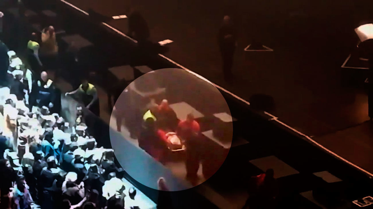 Sabina, tras su caída en el Wizink Center: "Estas cosas solo me pasan en Madrid"