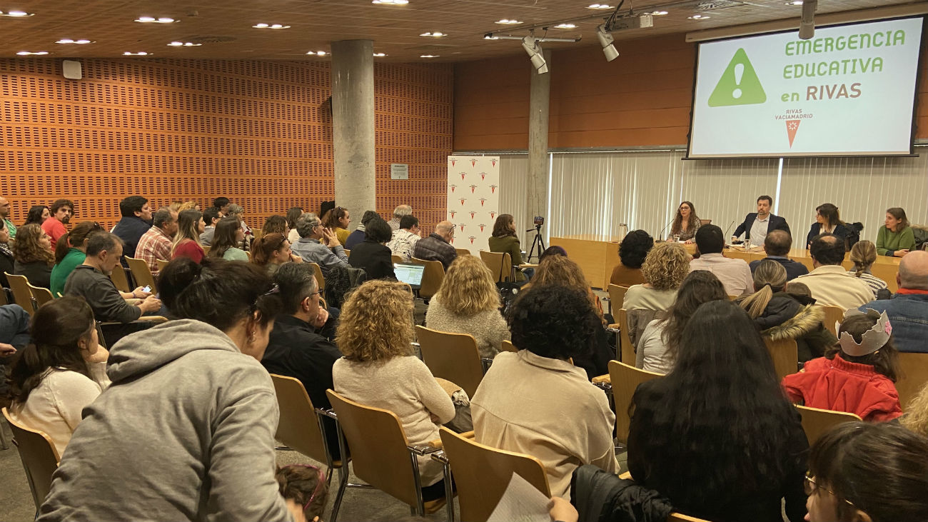 Rivas no dará licencias de vivienda hasta que la Comunidad abra nuevos colegios