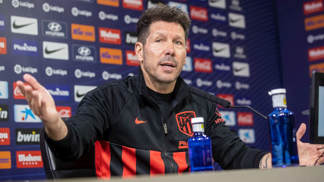 Simeone: "Las energías están centradas en el Valencia y no en el Liverpool"