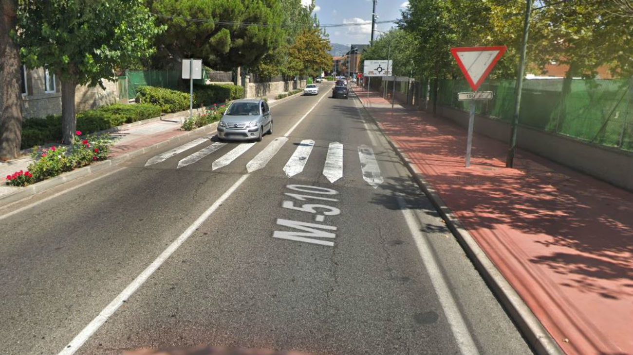 Herido grave un joven de 29 años tras ser arrollado por un coche en Galapagar