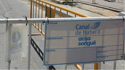 El Canal de Isabel II corta el suministro de agua en doce calles de Paracuellos
