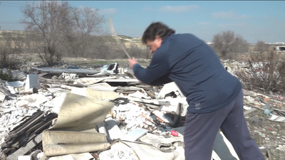 La indignación de Antonio, el 'azote de los vertederos'