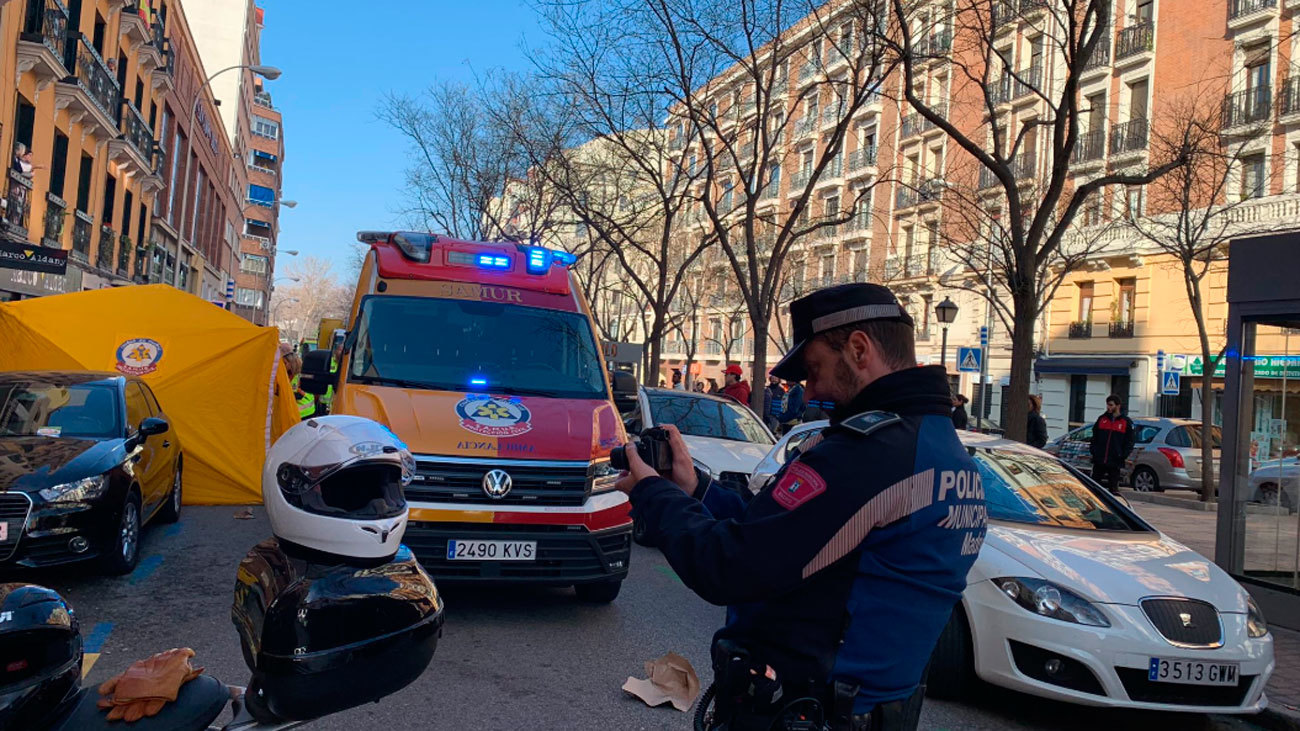 Atropello en la calle Ibiza