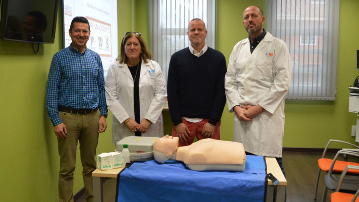 Cursos de primeros auxilios a profesores de Humanes