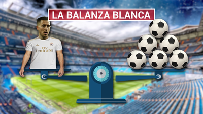 Hazard, cara; los fallos defensivos, cruz en el Real Madrid