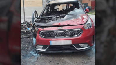 Noche de vandalismo en Moratalaz