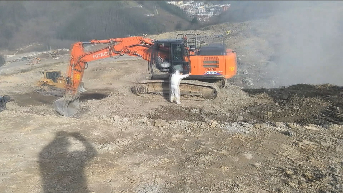 Preocupación por las emanaciones del vertedero de Zaldibar