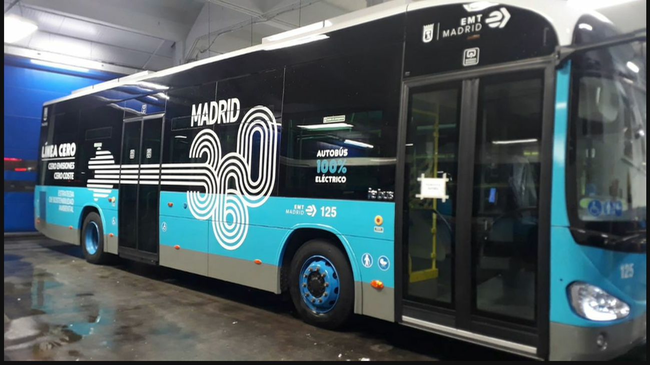 La línea de bus gratis y cero emisiones de Atocha a Moncloa arranca este martes
