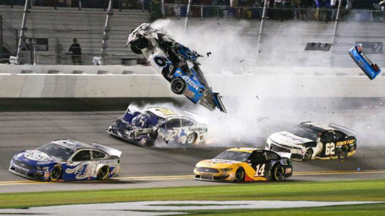 Dramático accidente en las 500 Millas de Daytona