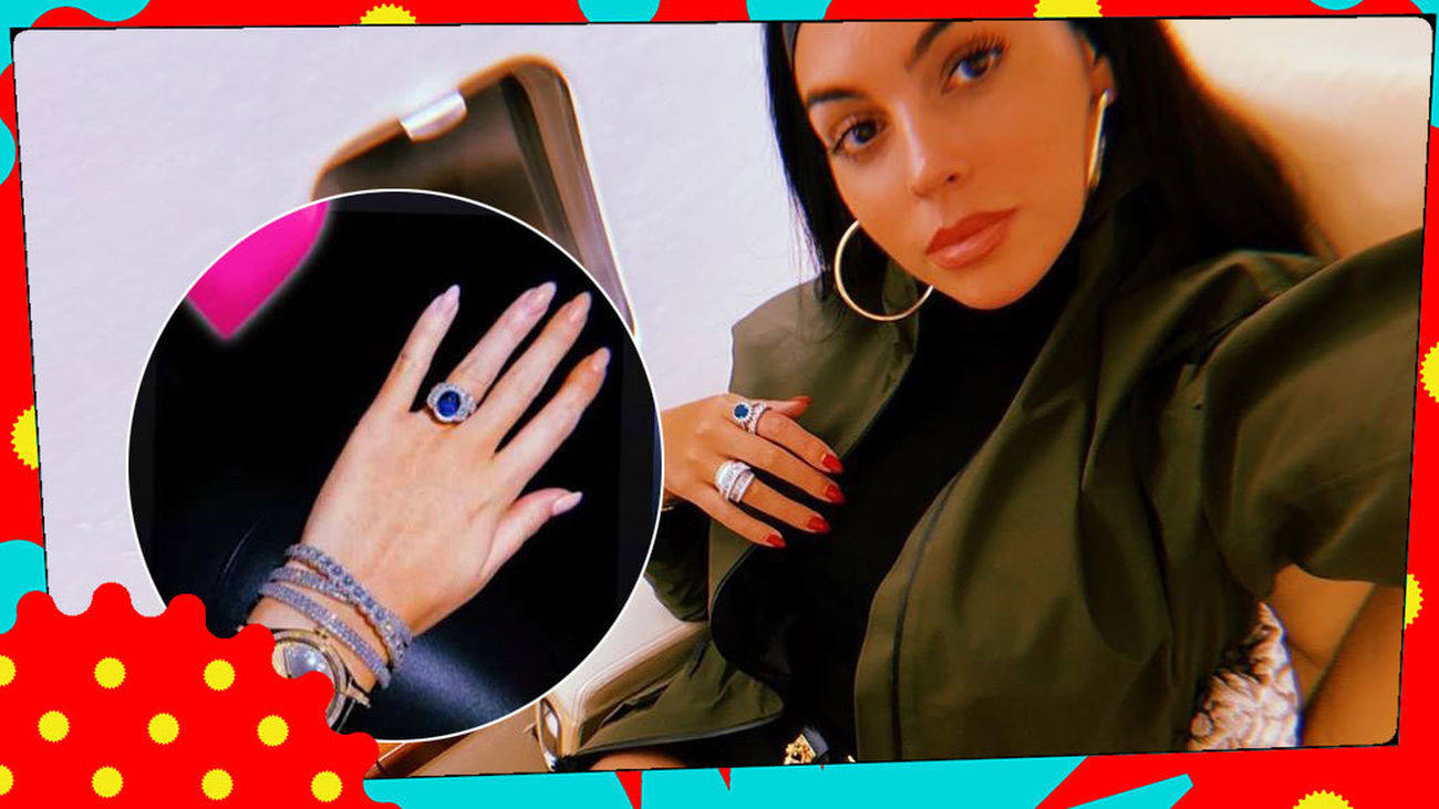 La mano millonaria de Georgina Rodríguez