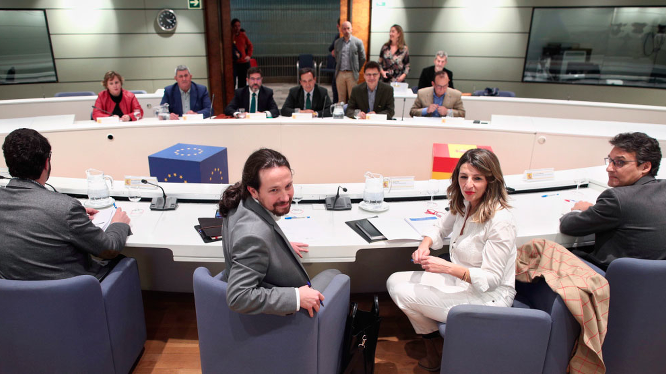 Pablo Iglesias pide a los agricultores “seguir apretando”