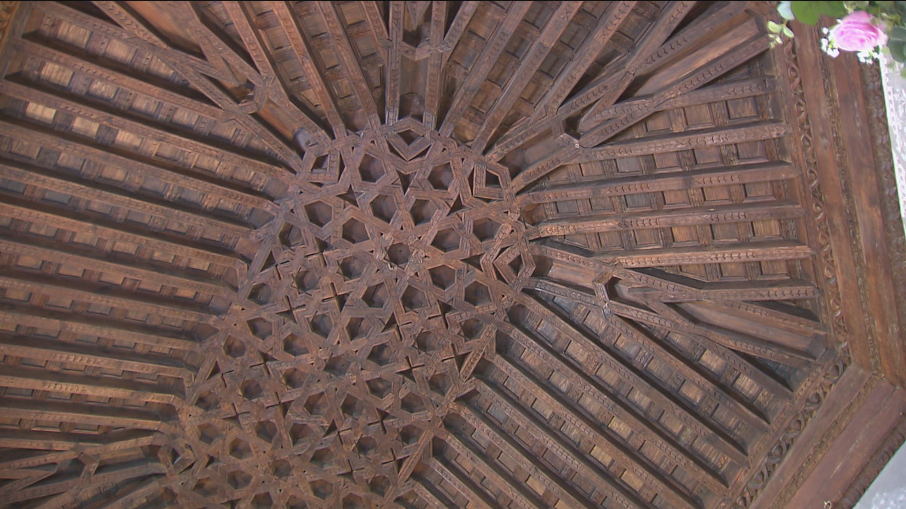 Termina la restauración del artesonado de Santa María la Blanca en Canillejas