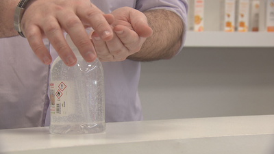 El coronavirus chino dispara la venta de geles desinfectantes