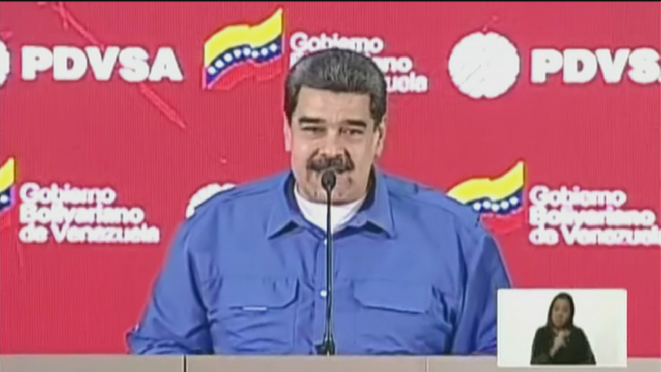 Nicolás Maduro: "Delcy se ha convertido en una estrella de la televisión y del cine español"