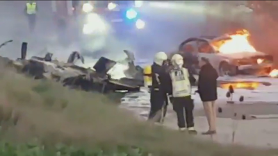 Un fallecido en el accidente de una avioneta cerca del aeropuerto de Pamplona