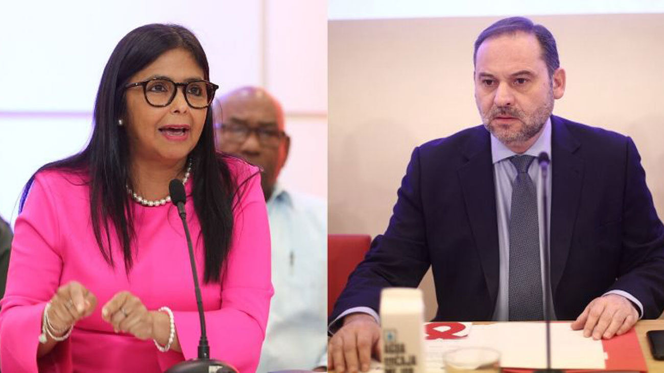 Así fue la frustrada visita de Delcy Rodríguez  a España a pesar de estar vetada por la UE