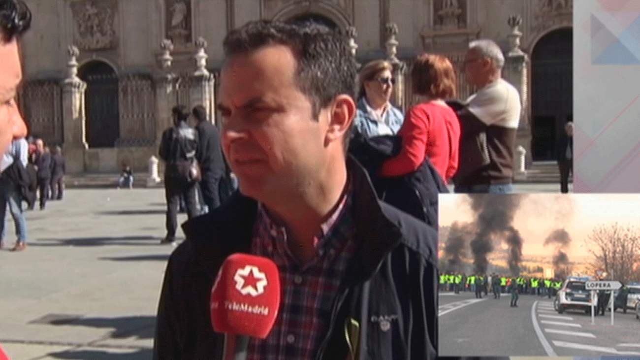Los agricultores toman Jaén en defensa del olivar