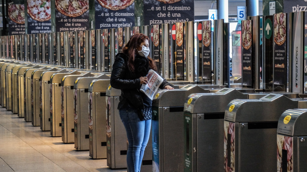 Histeria colectiva en Italia por la difusión del coronavirus