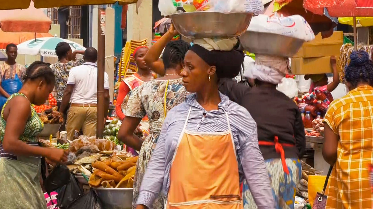 El Mercado de Makola, epicentro comercial de Acra
