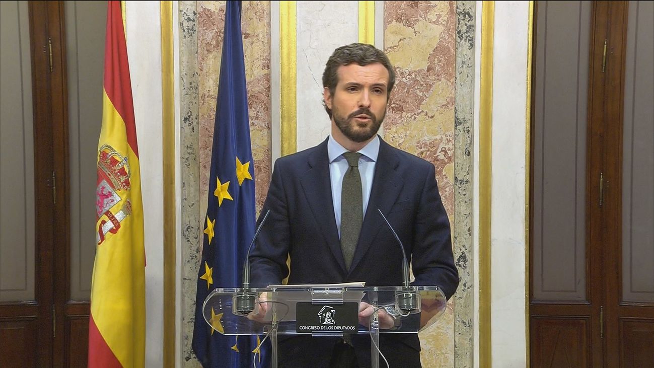 Casado no apoyará el estado de alarma si contiene medidas económicas "nocivas"