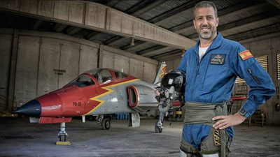 El piloto muerto en La Manga sustituyó en la Patrulla Águila al fallecido en agosto