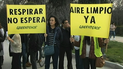 Los vecinos del Retiro se manifiestan por la construcción de un macroparking