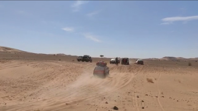 Cuatro estudiantes de Parla llevan a Marruecos 200 kilos de material escolar