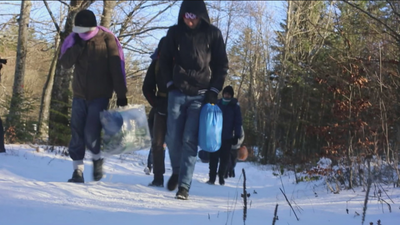 La 'ruta de la muerte' entre Croacia y Bosnia