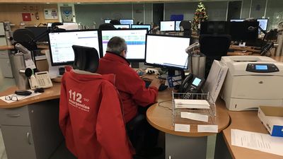 Emergencias 112 pide precaución en la carretera ante las fuertes rachas de viento