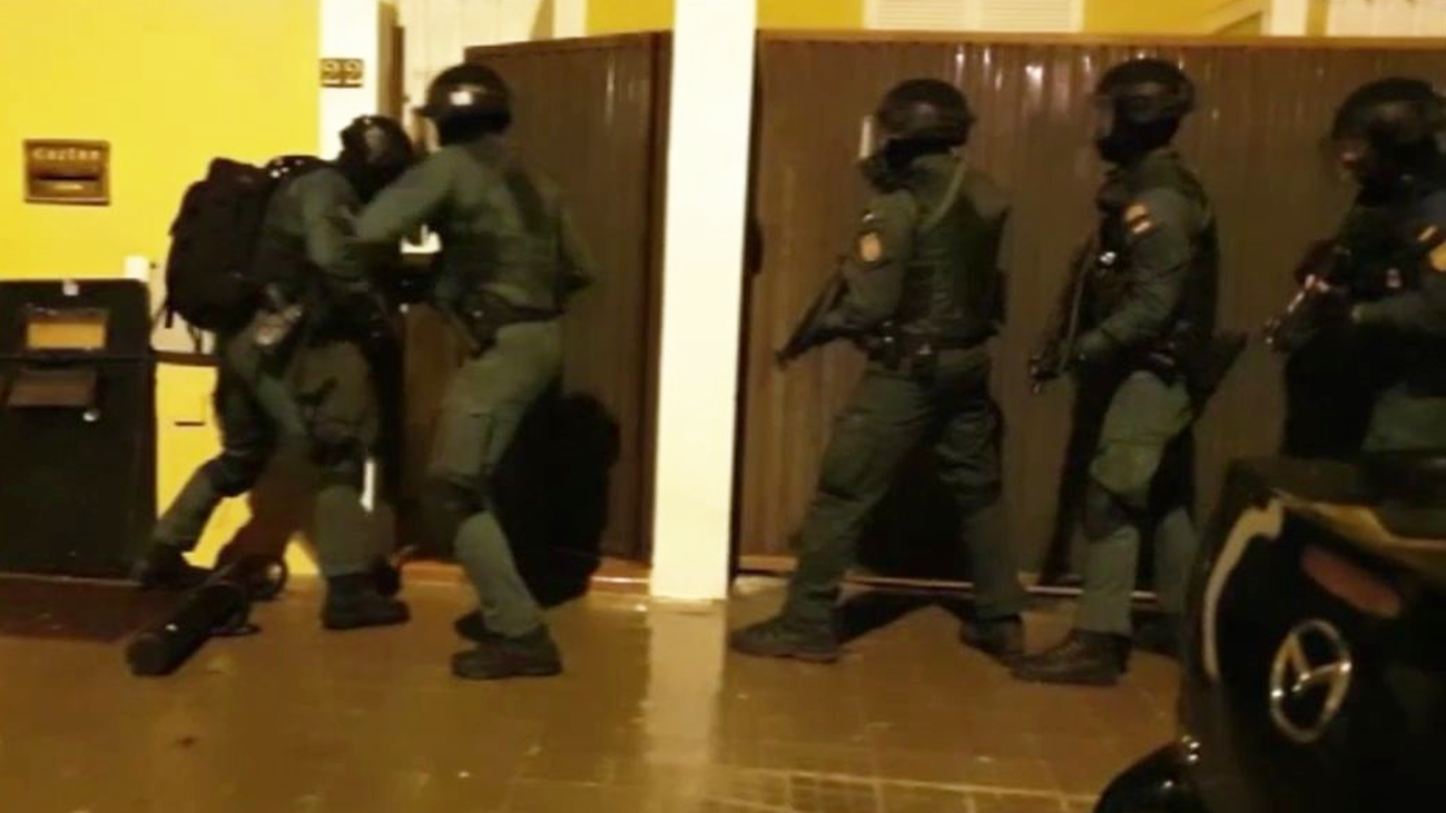 Golpe al narcotráfico de hachís en Cádiz