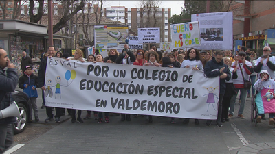 Valdemoro clama en las calles por la falta de un colegio de educación especial