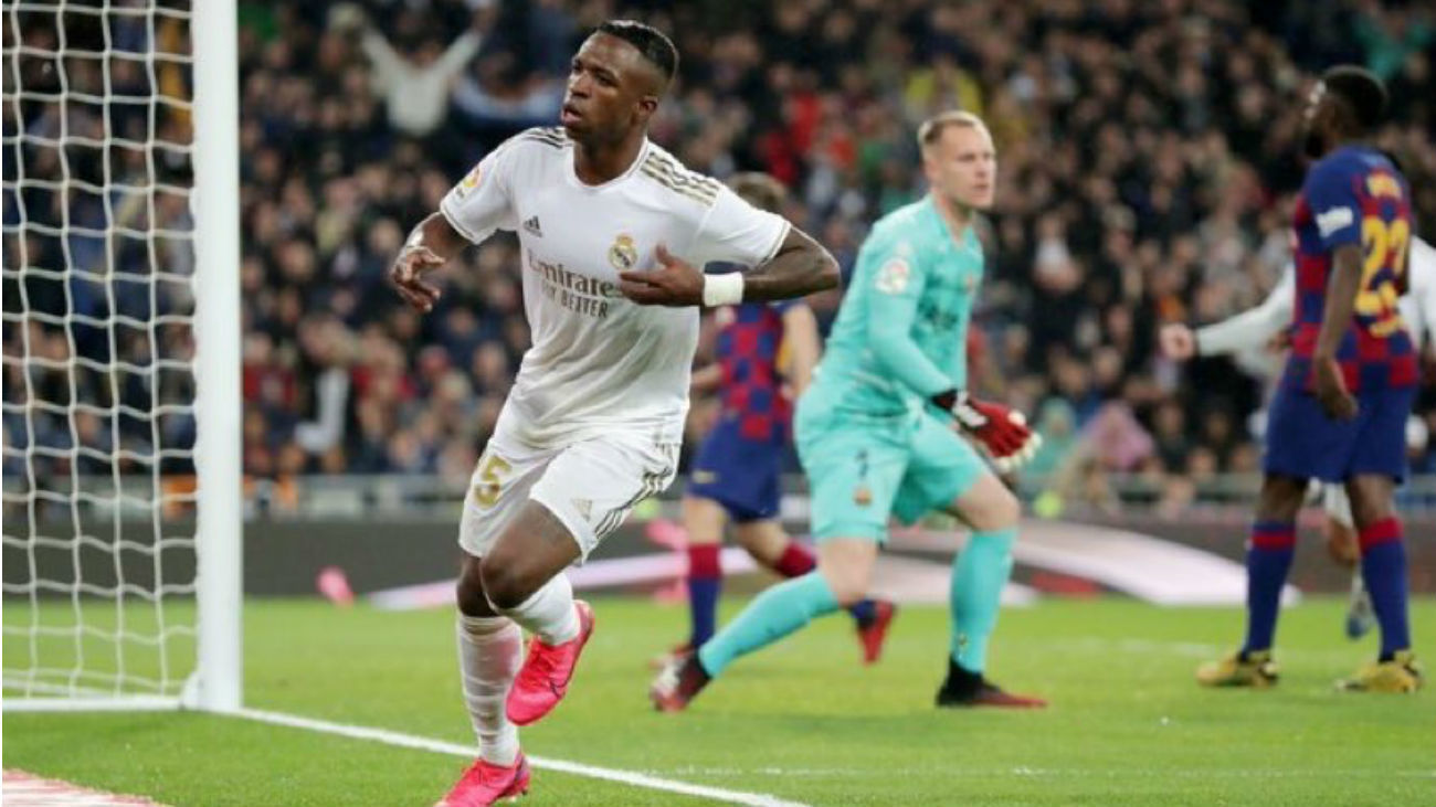 2-0. Vinícius decide el clásico a favor del Real Madrid
