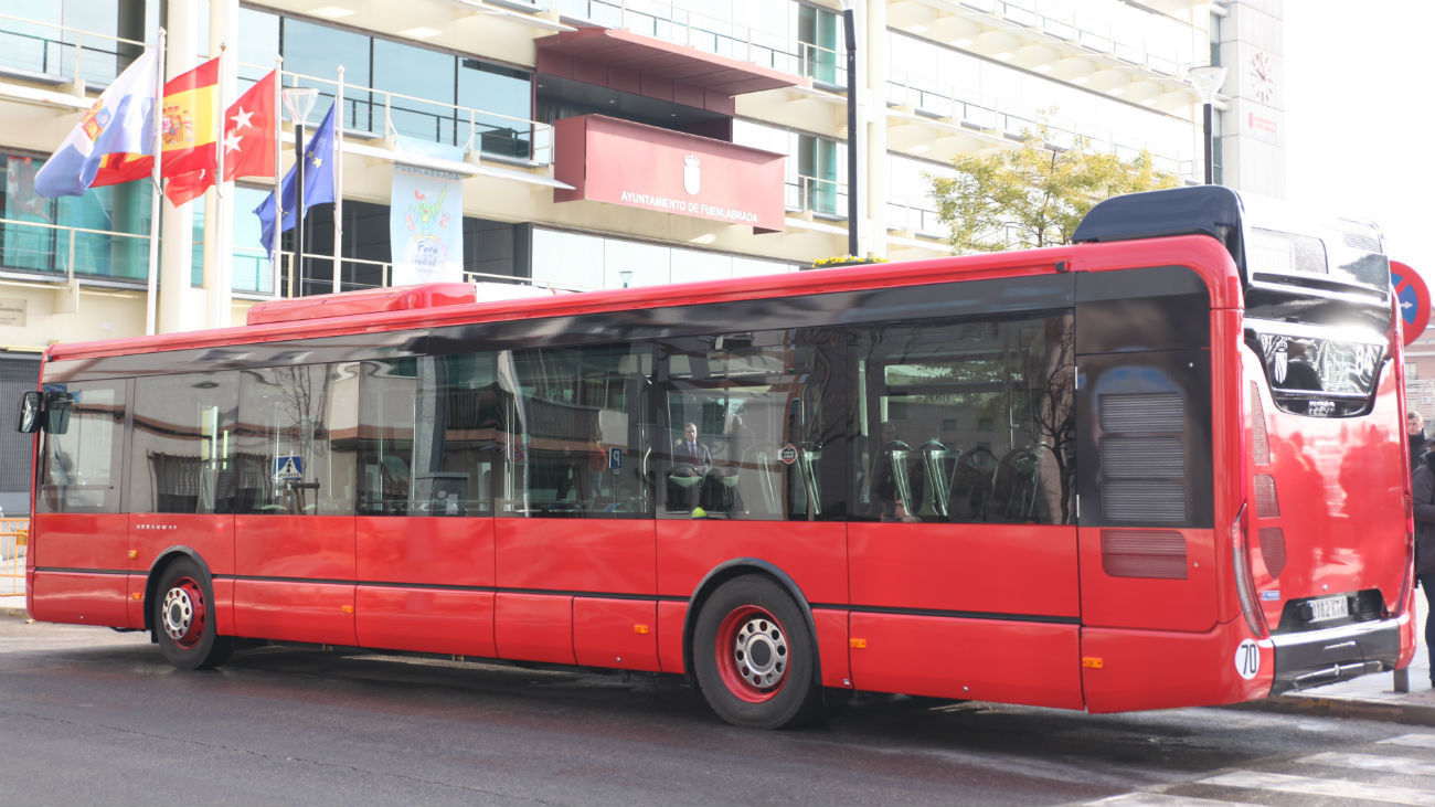 Fuenlabrada amplía a un 90% el servicio de autobuses en hora punta