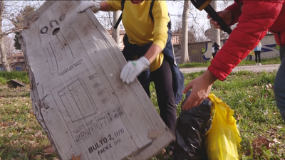 Patrullas voluntarias de limpieza en Aranjuez